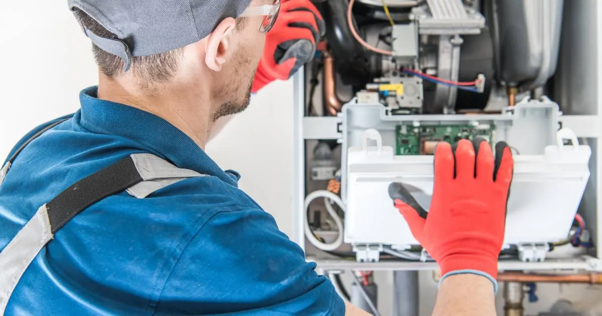 Diagnosing a furnace control board.