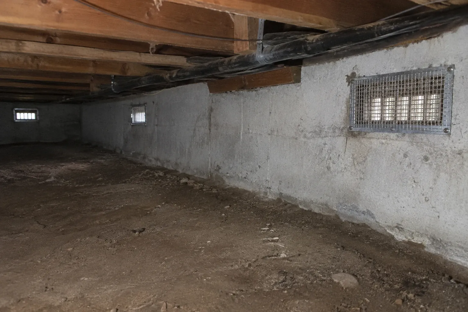 After: Eliminating entry points and leaving the area clean and protected.